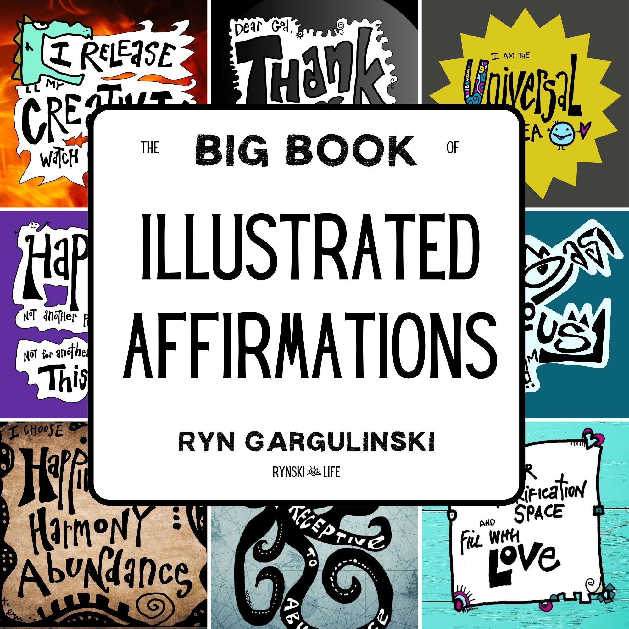 big book of illustrated affirmations ryn gargulinski 