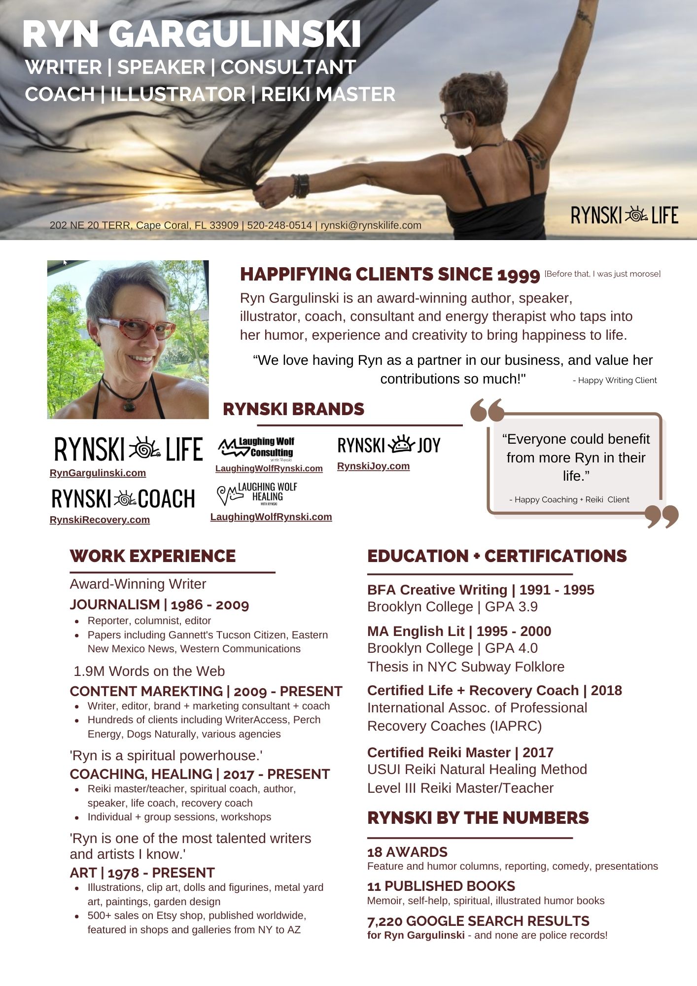 Rynski Resume ryn gargulinski writer artist reiki master Rynski Resume ryn gargulinski writer artist reiki master